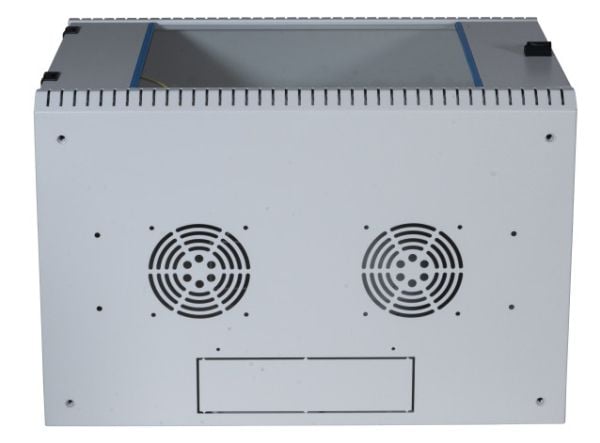 EFB Elektronik 691712VGR.60, Veggmonterbar hylle, 12U, 50 kg, Grå