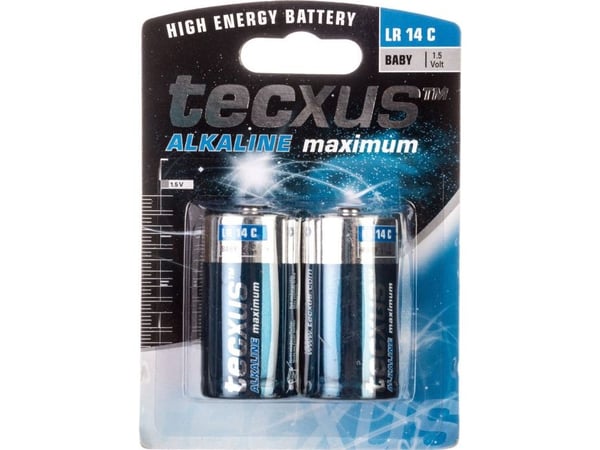 tecxus Baby LR 14 C - Batteri 2 x C - Alkalisk