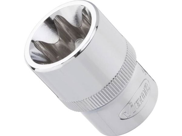 Vigor V2732 toppnøkkelinnsats utvendig sekskant (TX) T 12 1/2 (12,5 mm)
