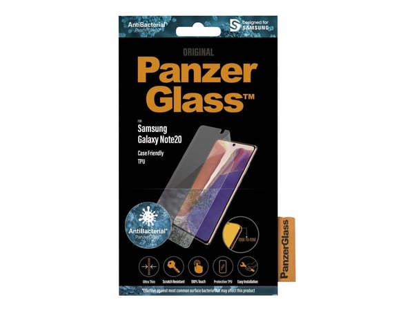 PanzerGlass Original - Skjermbeskyttelse for mobiltelefon - krystallklar - for Samsung Galaxy Note20, Note20 5G