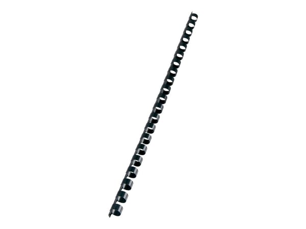 GBC CombBind - 10 mm - 21 ringar - A4 (210 x 297 mm) - 65 ark - svart - 100 stk plastbindningskam - för P/N: 2101435, 4400399, IB271106, IB271717 GBC CombBind - 10 mm - 21 ringar - A4 (210 x 297 mm) - 65 ark - svart - 100 stk plastbindningskam - för P/N: 2101435, 4400399, IB271106, IB271717
