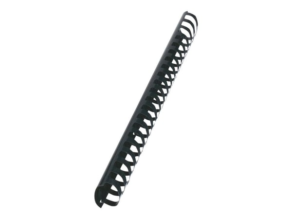 GBC CombBind - 45 mm - 21 ringar - A4 (210 x 297 mm) - 390 ark - svart - 50 stk plastbindningskam - för P/N: 2101435, IB271106, IB271717