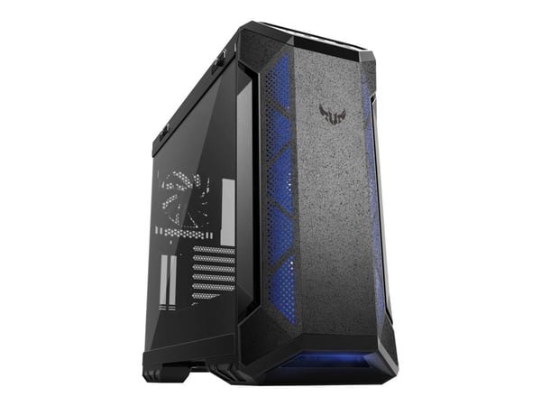 ASUS TUF Gaming GT501 - Tower - ATX - sidepanel med vindu - svart - USB/lyd
