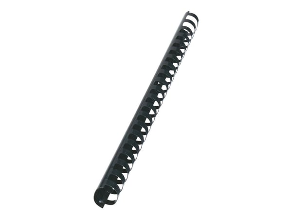 GBC CombBind - 38 mm - 21 ringer - A4 (210 x 297 mm) - 330 ark - svart - 50 stk plastbindekam - for P/N: 2101435, IB271106, IB271717