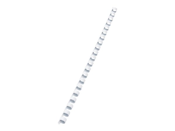 GBC CombBind - 10 mm - 21 ringar - A4 (210 x 297 mm) - 65 ark - vit - 100 stk plastbindningskam - för P/N: 2101435, 4400399, IB271106, IB271717 GBC CombBind - 10 mm - 21 ringar - A4 (210 x 297 mm) - 65 ark - vit - 100 stk plastbindningskam - för P/N: 2101435, 4400399, IB271106, IB271717