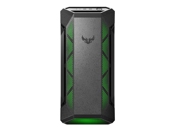 ASUS TUF Gaming GT501 - Tower - ATX - sidepanel med vindu - svart - USB/lyd