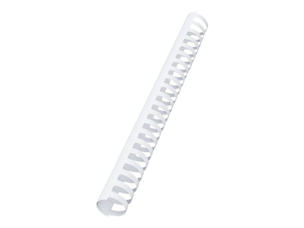 GBC CombBind - 28 mm - 21 ringer - A4 (210 x 297 mm) - 240 ark - hvit - plastbindekam - for P/N: 2101435, IB271106, IB271717