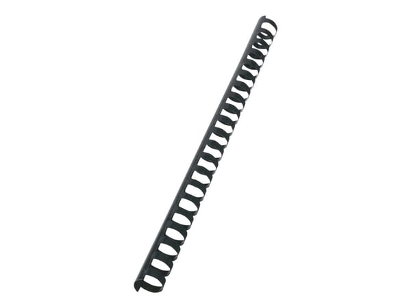 GBC CombBind - 19 mm - 21 ringar - A4 (210 x 297 mm) - 165 ark - svart - 100 stk plastbindningskam GBC CombBind - 19 mm - 21 ringar - A4 (210 x 297 mm) - 165 ark - svart - 100 stk plastbindningskam
