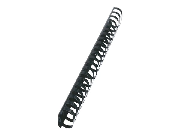 GBC CombBind - 51 mm - 21 ringar - A4 (210 x 297 mm) - 450 ark - svart - 50 stk plastbindningskam - för P/N: 2101435, IB271106, IB271717 GBC CombBind - 51 mm - 21 ringar - A4 (210 x 297 mm) - 450 ark - svart - 50 stk plastbindningskam - för P/N: 2101435, IB271106, IB271717