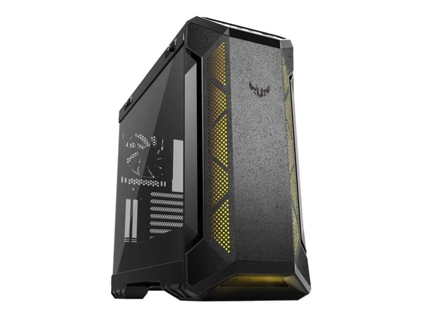 ASUS TUF Gaming GT501 - Tower - ATX - genomskinlig sidopanel - svart - USB/ljud