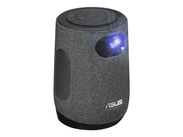 ASUS ZenBeam Latte L1 - DLP-projektor - LED - 300 lumen - 1280 x 720 - 16:9 - 720p - kortkast fast linse - Wi-Fi / Bluetooth - grå, svart