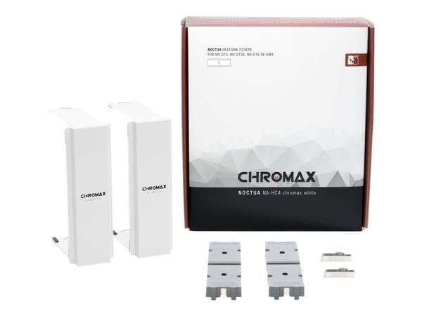 Noctua chromax NA-HC4 - Kjølerdekselsett - chromax.white - for Noctua NH-D15, NH-D15S