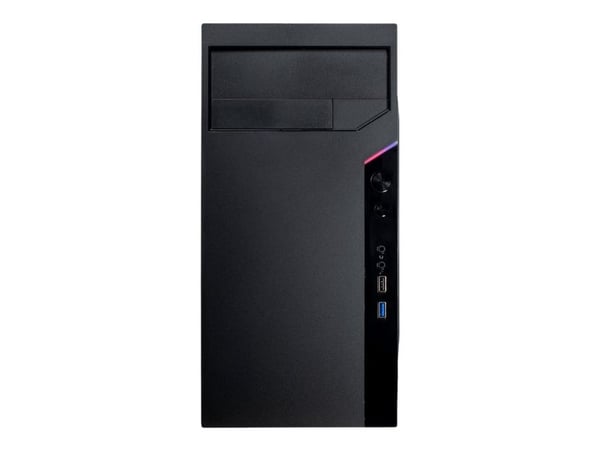 Inter-Tech IT-6505 Reto - Mikrotårn - micro ATX - ingen strømforsyning (ATX) - USB/lyd