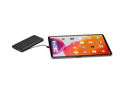 Belkin BoostCharge Plus - Strømbank - 10000 mAh - 23 watt - Fast Charge, PD - 2 utgangskontakter (Lightning, USB-C) - svart