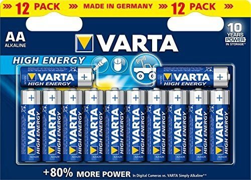 Varta High Energy 04906 - Batteri 12 x AA-type - Alkalisk