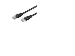 Goobay CAT 6-300 UTP Svart 3m, 3m, RJ-45, RJ-45
