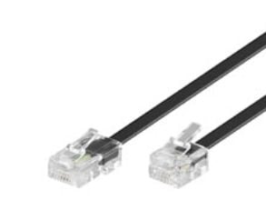 Goobay 68530, 3 m, RJ-45, RJ-11/RJ-14, Musta, urosliitin, urosliitin, urosliitin Goobay 68530, 3 m, RJ-45, RJ-11/RJ-14, Musta, urosliitin, urosliitin, urosliitin
