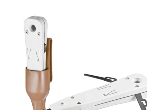 Goobay WZ CAT 5/CAT 6, Ruskea, Valkoinen