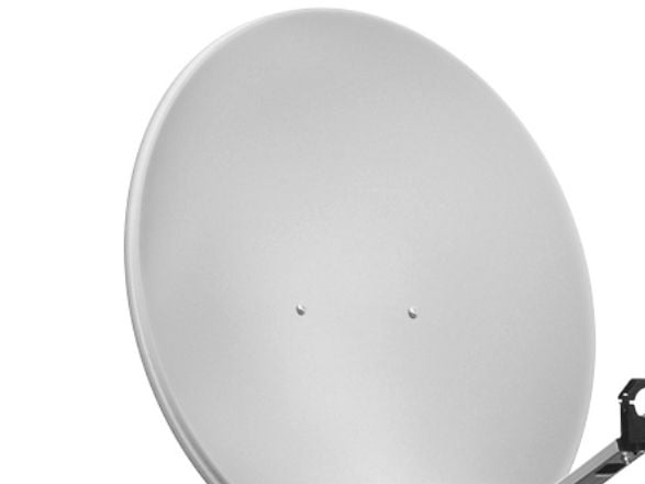 Goobay 67334, 10,7 - 12,75 GHz, 38,8 dBi, Förskjuten, Grå, Gjuten aluminium, 800 mm