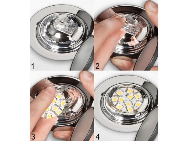 Goobay 30590, 1,5 W, G4, 150 lm, 30000 timer, Varm hvit