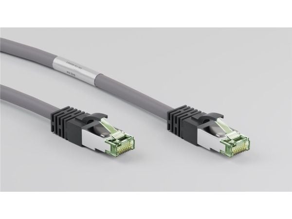 Goobay 55144, 25 m, Cat8.1, S/FTP (S-STP), RJ-45, RJ-45, Grå