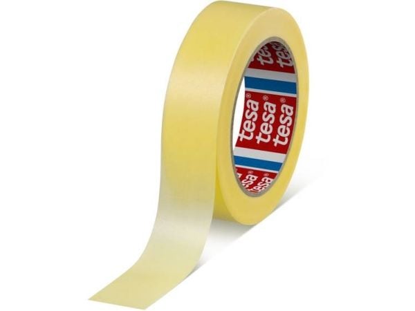 TESA 4334 - 19 mm x 50 m (04334-00000-00), gul