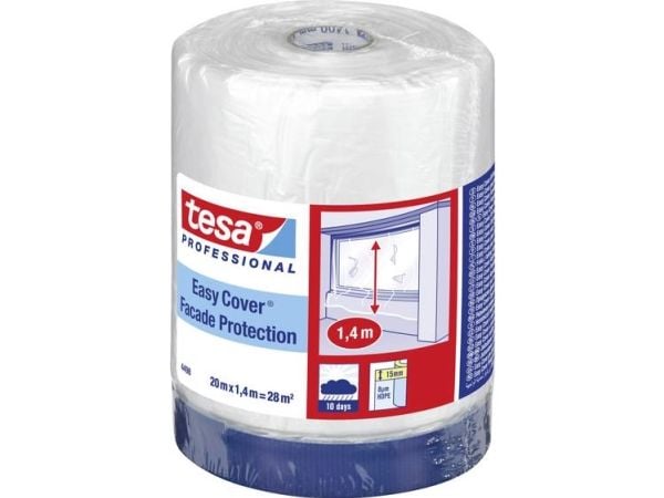 tesa 04498-00001-00 Täckfilm tesa Easy Cover® Transparent (L x B) 20 m x 1,4 m 1 st