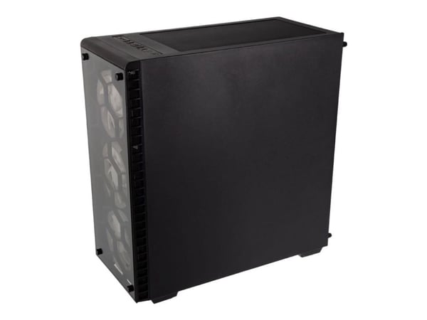 Kolink Observatory RGB - Tower - laajennettu ATX - sivupaneeli ikkunalla (karkaistu lasi) - ei virtalähdettä (ATX) - musta - USB/ääni