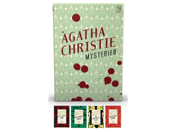 Presentask med fyra mysterier av Agatha Christie | Agatha Christie | Språk: Danska