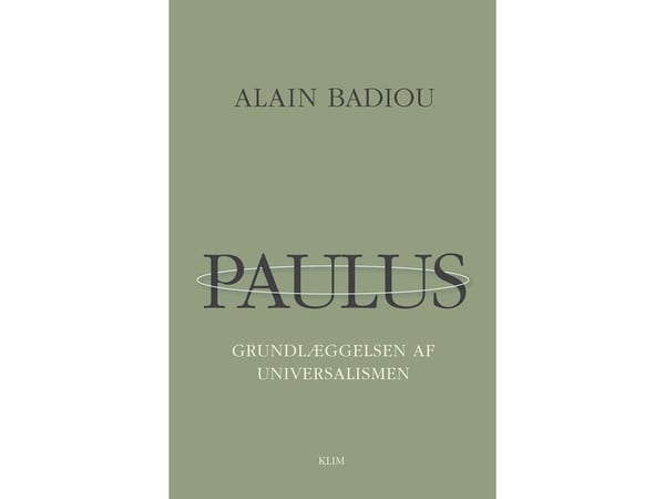Paulus | Alain Badiou | Språk: Dansk
