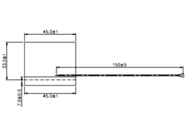 Delock LTE Antenna MHF/U.FL-LP-068 - Antenne - mobiltelefon - 3.5 dBi