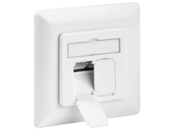 Goobay 68721, RJ-45, 6a, 500 MHz, Valkoinen, 1 kpl