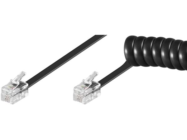 Goobay 4m RJ-10 kaapeli, 4 m
