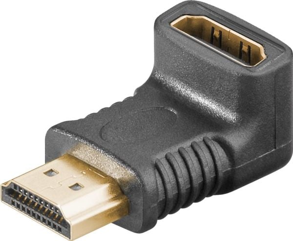 HDMI™-kulmasovitin 270° pystysuunnassa, 4K/60Hz