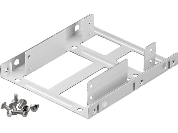 Goobay 95875, Universell, HDD-monteringsbrakett, Sølv, 2.5", 103 mm, 115 mm