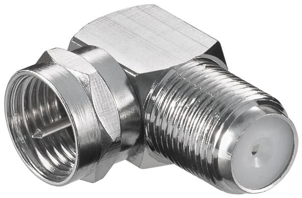 Goobay WE 1166 W LC, BNC-F - M > BNC-F - FM, ruosteinen, 1 kpl / kpl