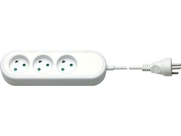 Goobay 77619, 1,5 m, inomhus, Typ K, Typ K, 1,5 mm ², Vit