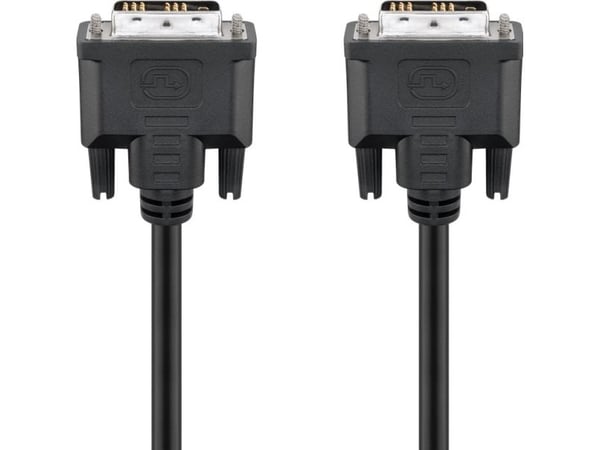 Goobay MMK 120-200 18+1 DVI-D 2m, 2 m, DVI-D, DVI-D, Sort, Hankjønn/hankjønn