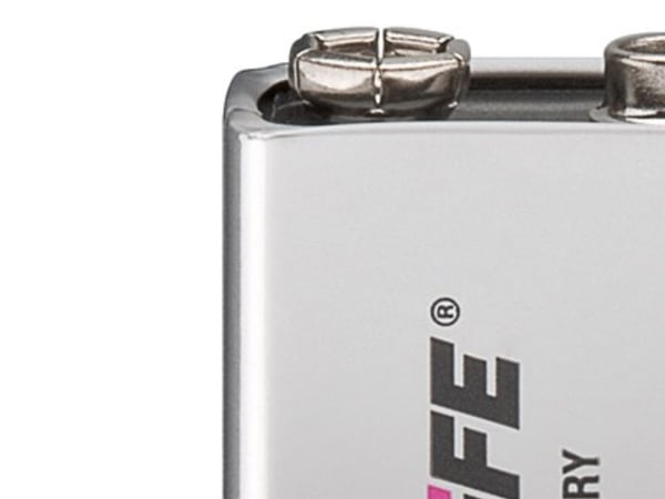Ultralife 9V Lithium (U9VL-J), Kertakäyttöinen akku, 9V, Litium, 9 V, 1 kpl, Ruskea, Hopea