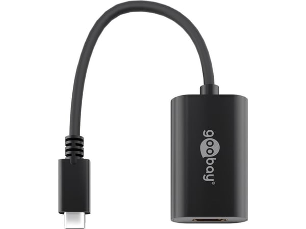 Goobay 38532, USB Type-C, HDMI-utgang, 3840 x 2160 piksler