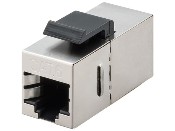Goobay 96100, Metallinen, RJ-45, RJ-45, RJ-45