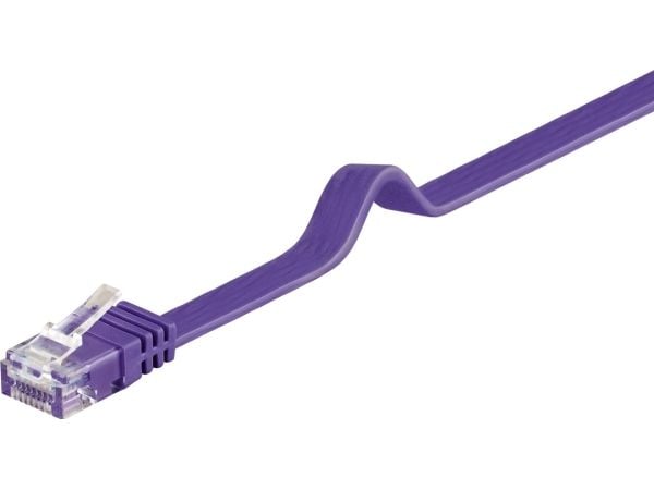 Goobay 96417, 2 m, Cat6, U/UTP (UTP), RJ-45, RJ-45, Fiolett