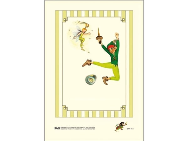 Rossi dekorative klistremerker BKP 013 Peter Pan 6 stk