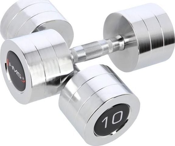 HMS Fitness CHD10 hantel med fast vekt 10 kg 2 stk (17-66-189)