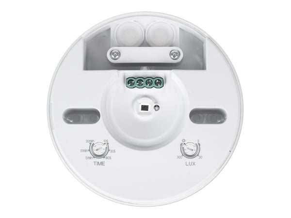 MACLEAN MCE293W infrarød bevegelsessensor flat, IP65 for utendørs bruk 8 m maks belastning 2000 W