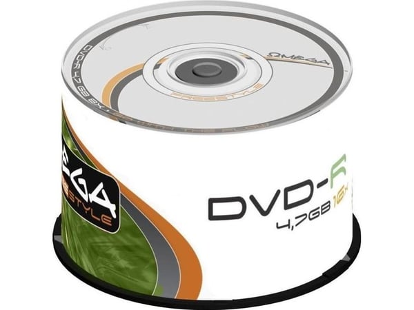 Omega DVD+R 4,7 GB 16x 50 stk (56465)