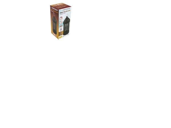 Esperanza EHQ005 ELEKTRISK INSEKT UV-LAMPE Sort