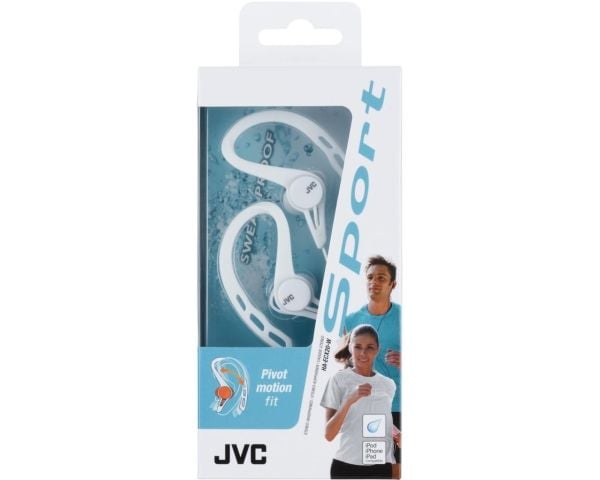 JVC HA-ECX20 - Ørepropper - i øret - over-øret-montering - kablet - 3,5 mm jakk