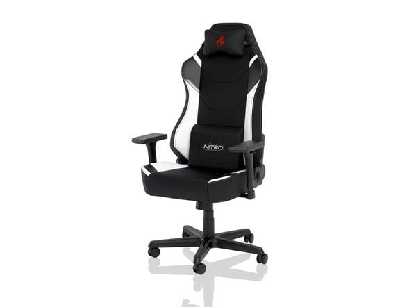 Nitro Concepts X1000, PC-gamingstol, 135 kg, Polstret sete, Polstret ryggstøtte, PC, Nylon