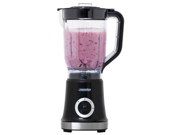 Mesko Home MS 4079b, Bord juicepresse, 1,8 l, Pulsfunksjon, 500 W, Sort, Stål, Gjennomsiktig